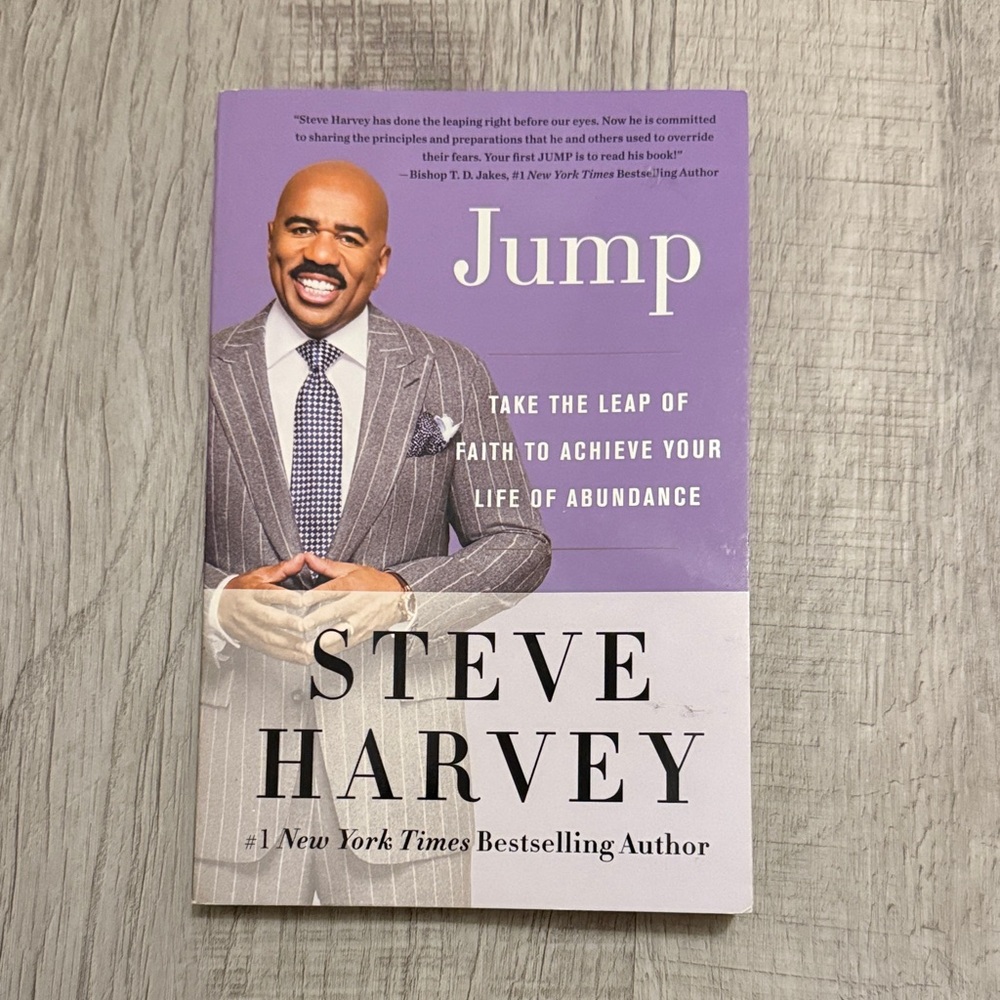 Steve Harvey 'Jump' Book